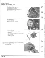 Preview for 378 page of Honda TRX500FE FourTrax Foreman 4x4 ES Service Manual