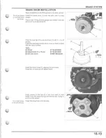 Предварительный просмотр 385 страницы Honda TRX500FE FourTrax Foreman 4x4 ES Service Manual