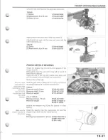 Предварительный просмотр 419 страницы Honda TRX500FE FourTrax Foreman 4x4 ES Service Manual