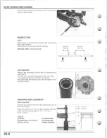 Preview for 436 page of Honda TRX500FE FourTrax Foreman 4x4 ES Service Manual