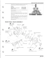 Предварительный просмотр 447 страницы Honda TRX500FE FourTrax Foreman 4x4 ES Service Manual