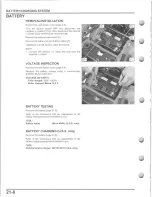 Preview for 462 page of Honda TRX500FE FourTrax Foreman 4x4 ES Service Manual