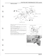 Предварительный просмотр 517 страницы Honda TRX500FE FourTrax Foreman 4x4 ES Service Manual