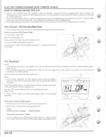 Предварительный просмотр 528 страницы Honda TRX500FE FourTrax Foreman 4x4 ES Service Manual