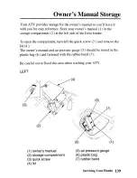 Предварительный просмотр 147 страницы Honda TRX650FA 2005 Owner'S Manual