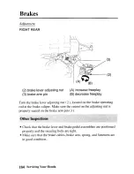 Предварительный просмотр 192 страницы Honda TRX650FA 2005 Owner'S Manual