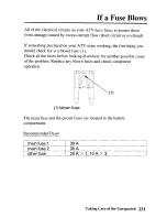 Предварительный просмотр 238 страницы Honda TRX650FA 2005 Owner'S Manual