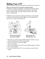 Preview for 78 page of Honda TRX90 Sportrax 90 Owner'S Manual