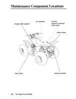 Preview for 98 page of Honda TRX90 Sportrax 90 Owner'S Manual