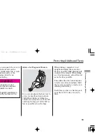 Предварительный просмотр 23 страницы Honda TSX 2006 Owner'S Manual