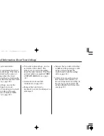 Предварительный просмотр 30 страницы Honda TSX 2006 Owner'S Manual