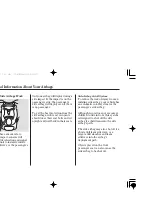 Предварительный просмотр 36 страницы Honda TSX 2006 Owner'S Manual