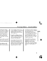 Предварительный просмотр 45 страницы Honda TSX 2006 Owner'S Manual