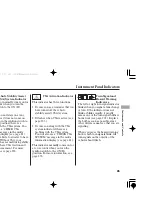 Предварительный просмотр 69 страницы Honda TSX 2006 Owner'S Manual