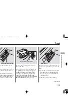 Предварительный просмотр 139 страницы Honda TSX 2006 Owner'S Manual