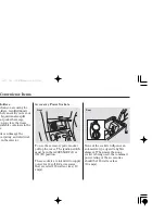 Предварительный просмотр 160 страницы Honda TSX 2006 Owner'S Manual