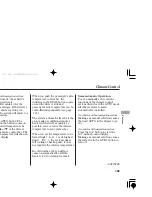 Предварительный просмотр 167 страницы Honda TSX 2006 Owner'S Manual