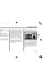 Предварительный просмотр 179 страницы Honda TSX 2006 Owner'S Manual