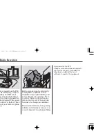 Предварительный просмотр 182 страницы Honda TSX 2006 Owner'S Manual