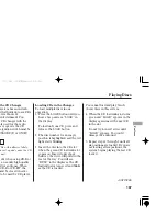 Предварительный просмотр 191 страницы Honda TSX 2006 Owner'S Manual