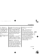 Предварительный просмотр 193 страницы Honda TSX 2006 Owner'S Manual