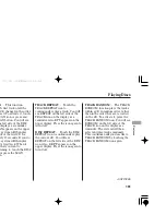 Предварительный просмотр 195 страницы Honda TSX 2006 Owner'S Manual