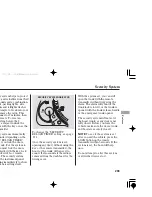 Предварительный просмотр 207 страницы Honda TSX 2006 Owner'S Manual