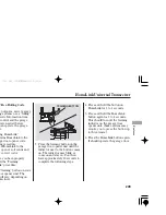 Предварительный просмотр 213 страницы Honda TSX 2006 Owner'S Manual