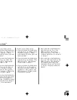 Предварительный просмотр 222 страницы Honda TSX 2006 Owner'S Manual