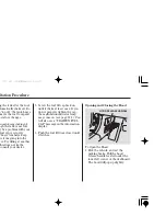 Предварительный просмотр 234 страницы Honda TSX 2006 Owner'S Manual