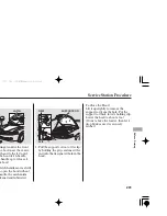 Предварительный просмотр 235 страницы Honda TSX 2006 Owner'S Manual