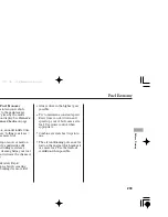 Предварительный просмотр 237 страницы Honda TSX 2006 Owner'S Manual