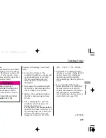 Предварительный просмотр 241 страницы Honda TSX 2006 Owner'S Manual