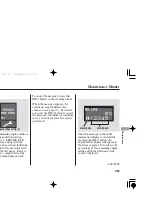 Предварительный просмотр 271 страницы Honda TSX 2006 Owner'S Manual