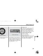 Предварительный просмотр 283 страницы Honda TSX 2006 Owner'S Manual