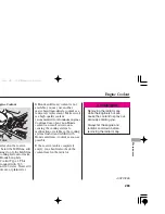 Предварительный просмотр 287 страницы Honda TSX 2006 Owner'S Manual