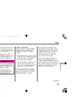 Предварительный просмотр 307 страницы Honda TSX 2006 Owner'S Manual