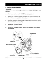 Preview for 20 page of Honda ULT425LNU Owner'S Manual