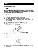 Preview for 35 page of Honda ULT425LNU Owner'S Manual