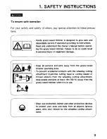 Preview for 4 page of Honda UMK425 Owner'S Manual