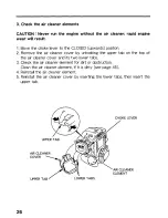 Preview for 27 page of Honda UMK425 Owner'S Manual