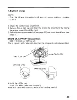 Preview for 44 page of Honda UMK425 Owner'S Manual