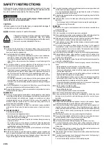 Предварительный просмотр 2 страницы Honda UMK425E1 Owner'S Manual