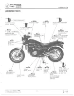 Предварительный просмотр 24 страницы Honda V 45 SABRE-VF750S 1982 Shop Manual