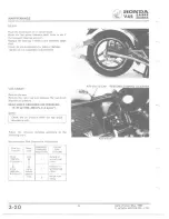 Предварительный просмотр 44 страницы Honda V 45 SABRE-VF750S 1982 Shop Manual