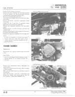 Предварительный просмотр 52 страницы Honda V 45 SABRE-VF750S 1982 Shop Manual