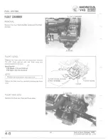 Предварительный просмотр 54 страницы Honda V 45 SABRE-VF750S 1982 Shop Manual