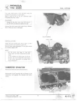 Предварительный просмотр 57 страницы Honda V 45 SABRE-VF750S 1982 Shop Manual