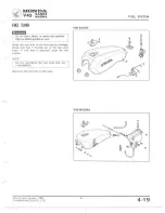 Предварительный просмотр 65 страницы Honda V 45 SABRE-VF750S 1982 Shop Manual