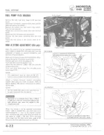 Предварительный просмотр 68 страницы Honda V 45 SABRE-VF750S 1982 Shop Manual